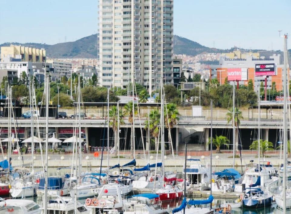 Forum De Barcelona Sea View Apartment With Garage Parking Sant Adria de Besos Exterior foto